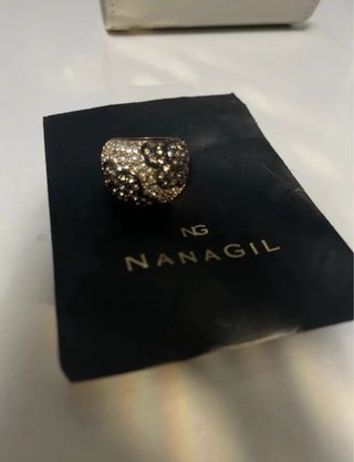Conjunto Nanagil: Pulsera, Pendientes y Anillo
