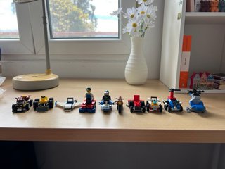 Lote de 10 vehículos LEGO City