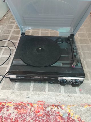 Tocadiscos Lauson Negro