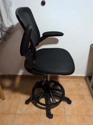 Silla de dibujo u oficina alta