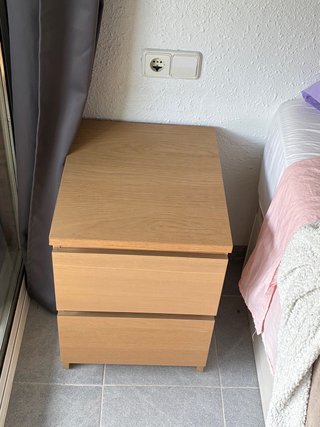 2 comodini Malm Ikea