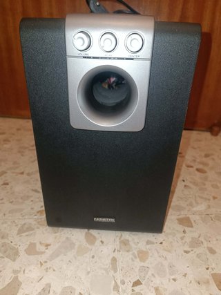 Home cinema Nortek negro/plateado