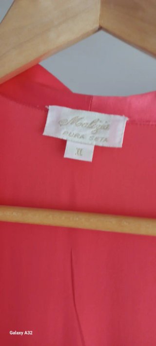 Batas de seda Molly rosa talla 46 y azul celeste