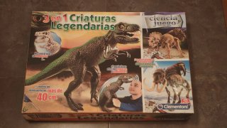 Juego Clementoni Criaturas Legendarias 3 en 1