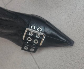 Botines tacón Zara hebillas