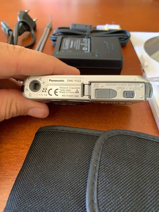 Digicam Panasonic Lumix FS22 Full Box - CCD Sensor