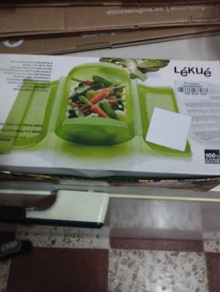 Envase Lékué para cocinar al vapor