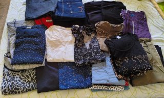 Lote de ropa para mujer, talla XL - 48