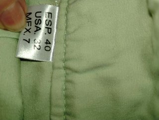 Falda pantalón corta verde lima