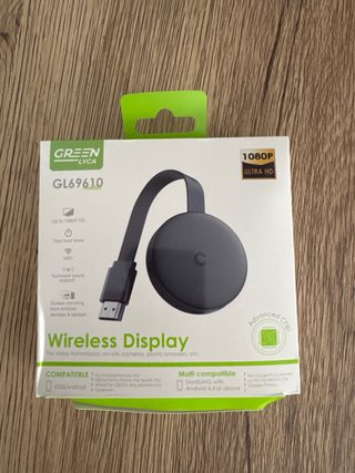 Dispositivo Wireless Display Green Lyca 1080P