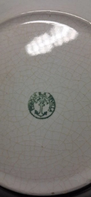 Plato Cartuja de Sevilla antiguo