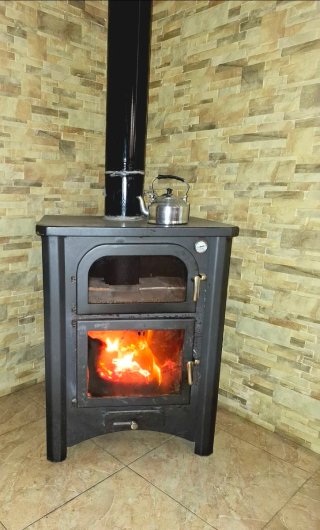 Estufa de leña Juan Panadero con horno
