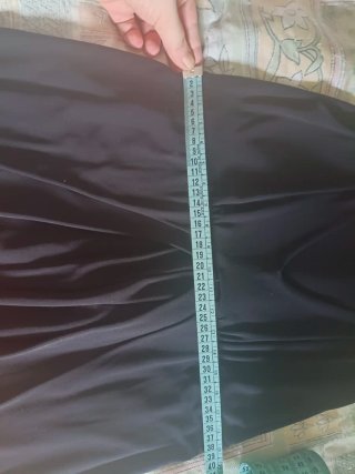 Vestido negro largo