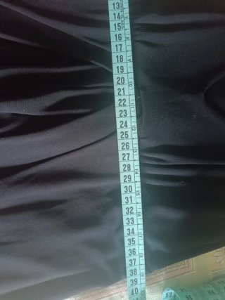 Vestido negro largo
