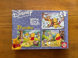 Set de 3 Puzzles Infantiles Disney Winnie the Pooh