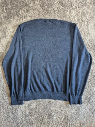 Jersey GAP 100% Lana Merino Azul Talla XL