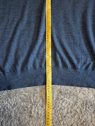 Jersey GAP 100% Lana Merino Azul Talla XL