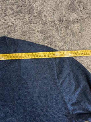 Jersey GAP 100% Lana Merino Azul Talla XL