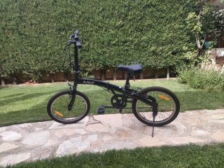 Bicicleta Plegable B'Fold 3 Negra
