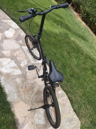 Bicicleta Plegable B'Fold 3 Negra