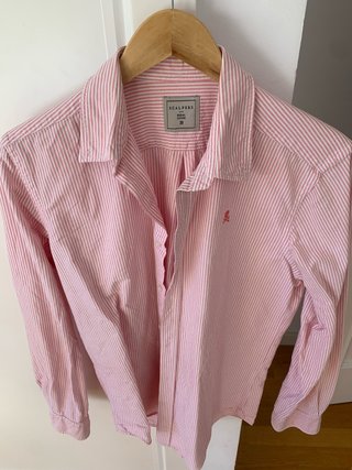 Camisa Scalpers Rayas Rosas Talla M