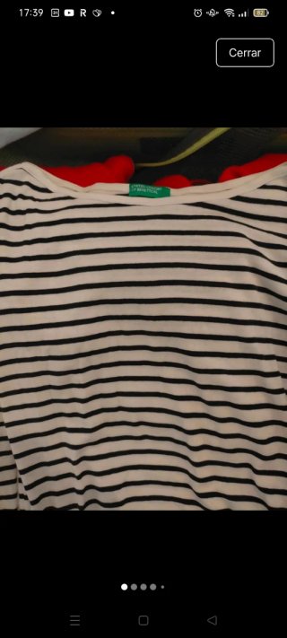 Camiseta marinera Benetton