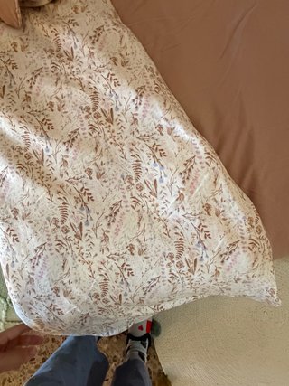 Edredón para cuna con estampado floral