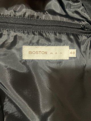 Traje Zara Negro Hombre