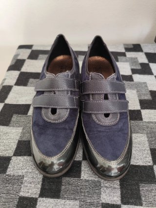Zapatos de confort mujer piel ante