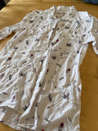 Camisa niña estampada