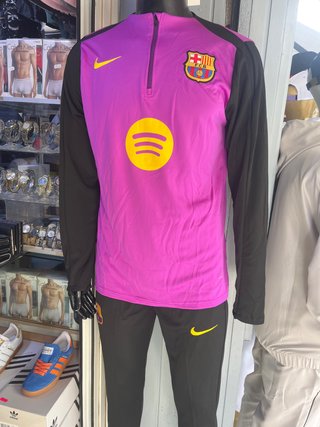 Chándal Barça Nike Morado