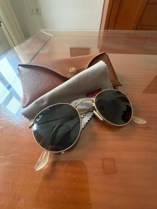 Gafas de sol Ray-Ban doradas
