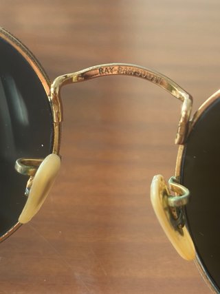 Gafas de sol Ray-Ban doradas