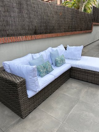 Divano da Esterno con Chaise Longue