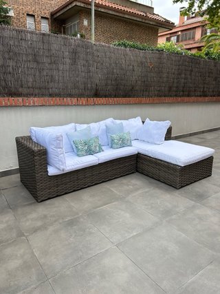 Divano da Esterno con Chaise Longue