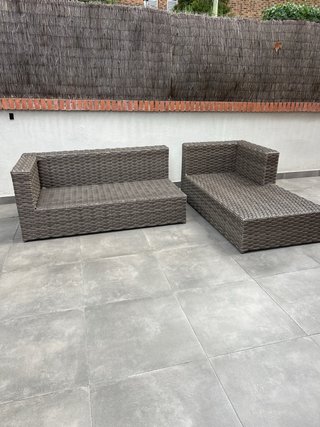 Divano da Esterno con Chaise Longue