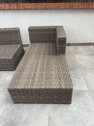 Divano da Esterno con Chaise Longue