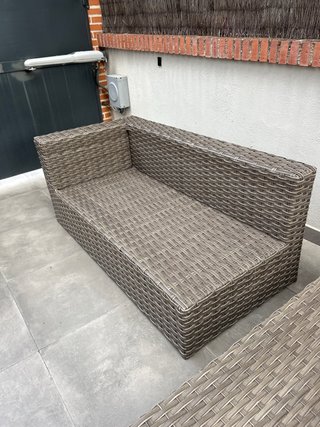 Divano da Esterno con Chaise Longue