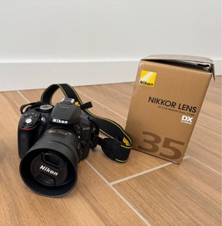 Nikon D5300 + Nikkor 35mm