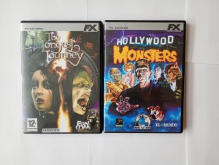 Lote-The Longest Journey+Hollywood Monsters PC FX.