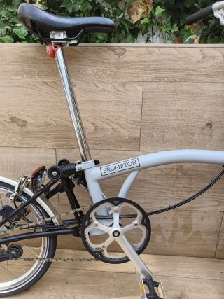 Bicicleta Brompton 3 velocidades