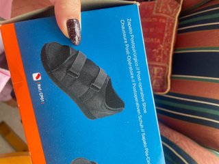 Zapato Postquirúrgico Negro