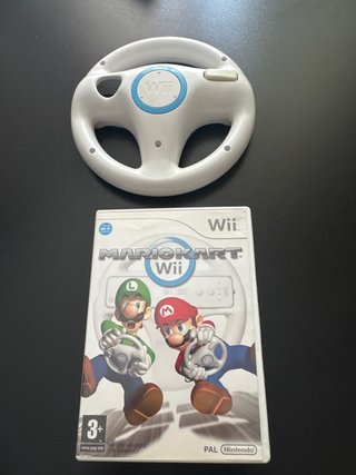 Mario Kart Wii con Volante