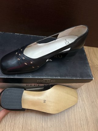 Zapatos Pepe Varó Negros Talla 38