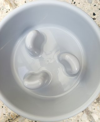 Ciotola lenta grigia Plastic Forte - nuova