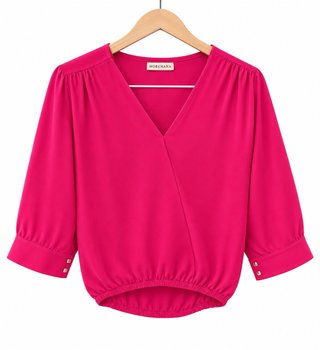 Blusa fucsia