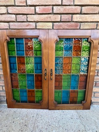 Puertas de Mueble con Vitral Emplomado