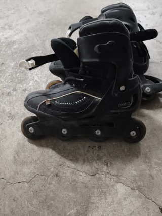 Patines Oxelo 4 ruedas talla 27