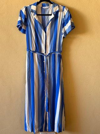 Vestido Compañía Fantástica Rayas Talla L