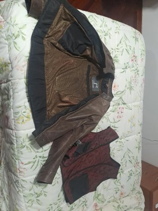 Chaqueta de cuero mujer talla S